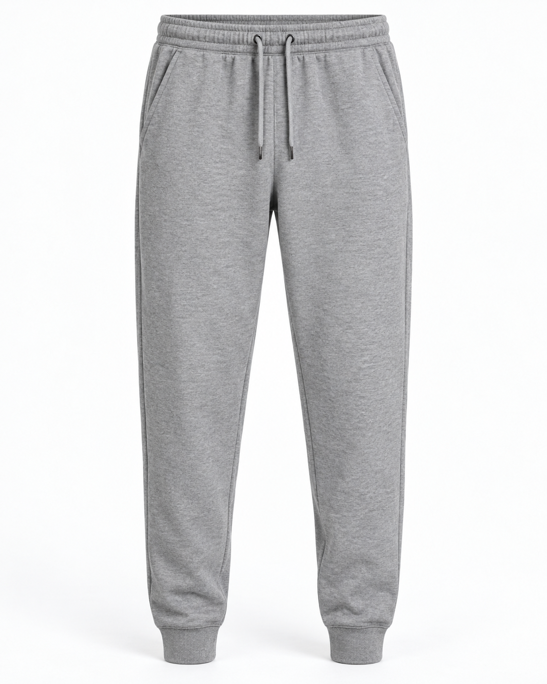 Men’s Regular Fit Drawstring Waist Joggers, front view