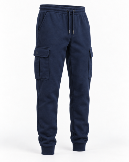 Men’s Regular Fit Cargo Pocket Joggers - Angle view