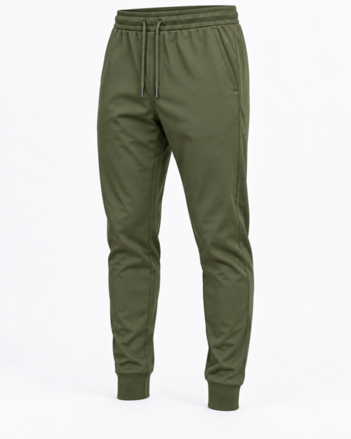 Men’s Regular Fit Tapered Leg Joggers - Angle view