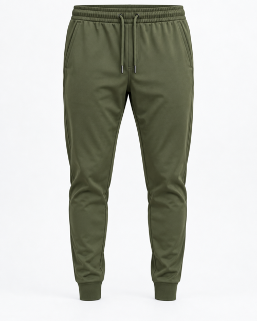 Men’s Regular Fit Tapered Leg Joggers - Front view