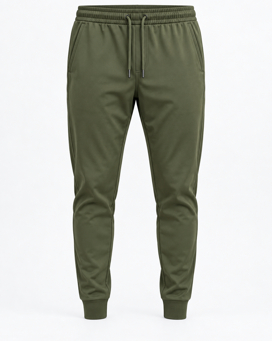 Men’s Regular Fit Tapered Leg Joggers - Front view