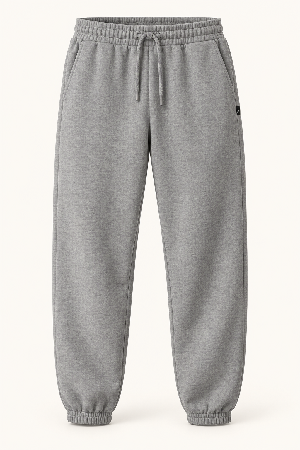 Men’s Relaxed Fit Drawstring Waist Joggers - Front view