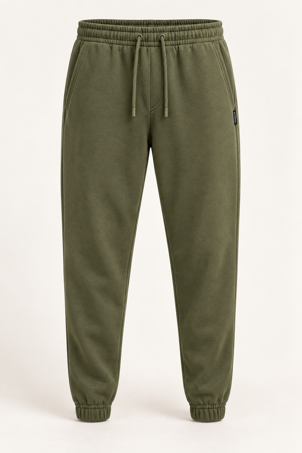 Men’s Relaxed Fit Tapered Leg Joggers - Front view