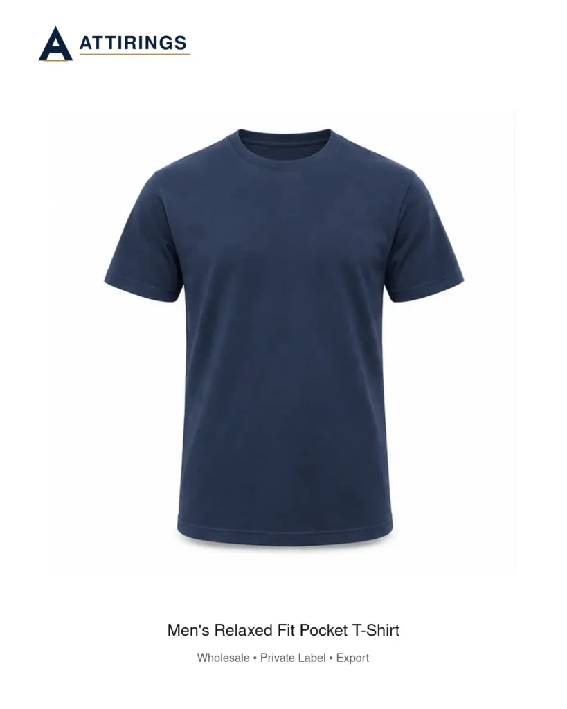 Men’s relaxed-fit pocket T-shirt