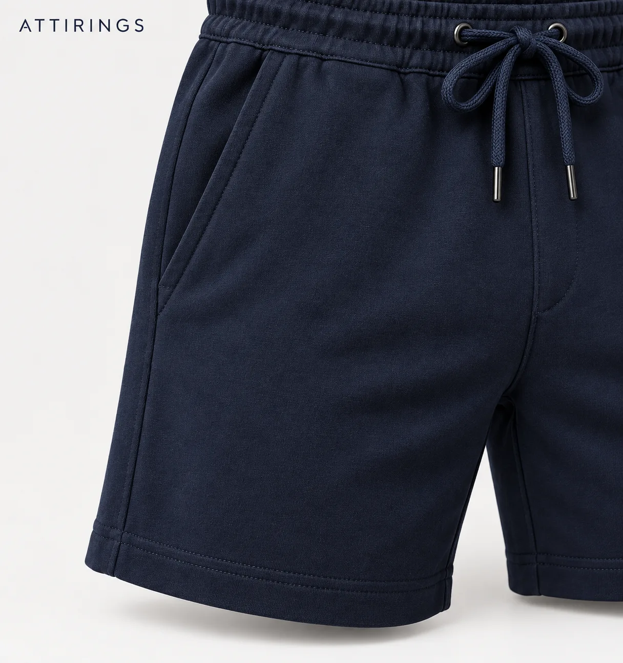 Men's Slim Fit Drawstring Shorts detail view, Attirings representative catalog image
