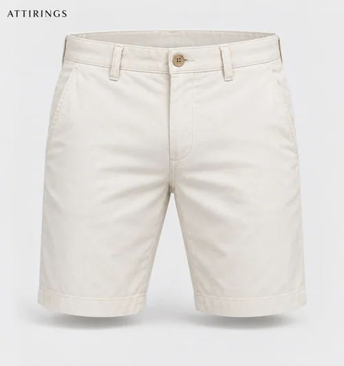 Men's Slim Fit Chino Style Shorts front view, Attirings representative catalog image