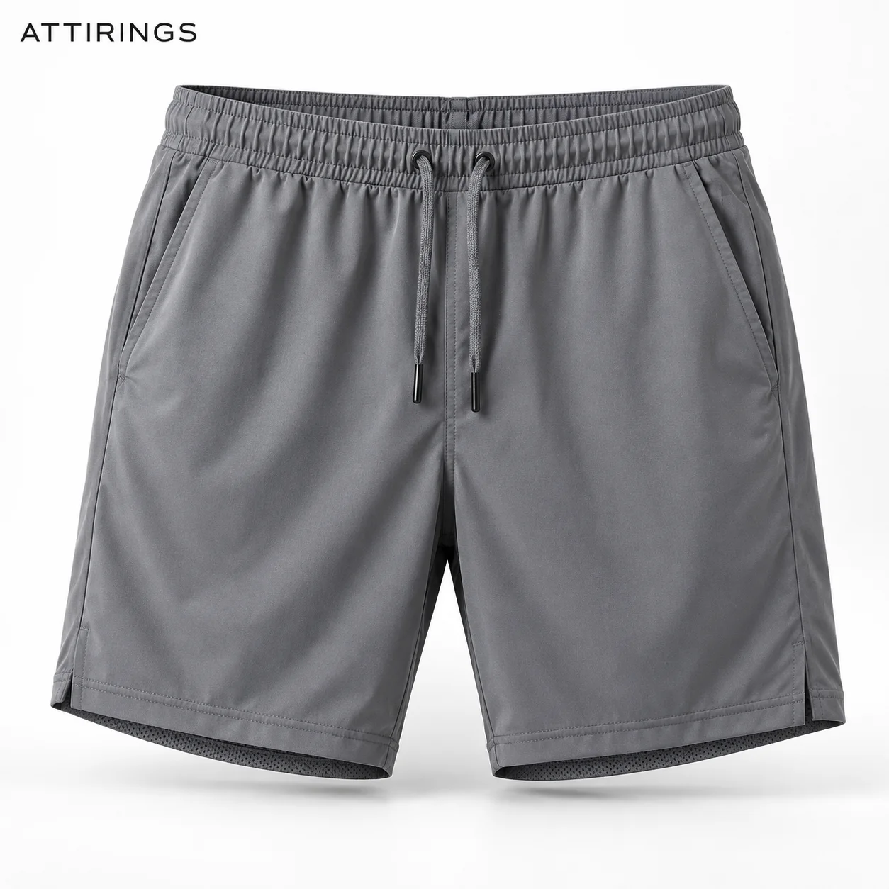 Men's Regular Fit Mesh Lined Shorts front view, Attirings representative catalog image