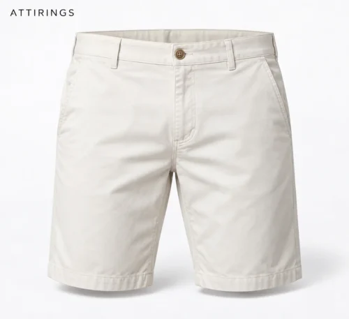 Men's Regular Fit Chino Style Shorts front view, Attirings representative catalog image