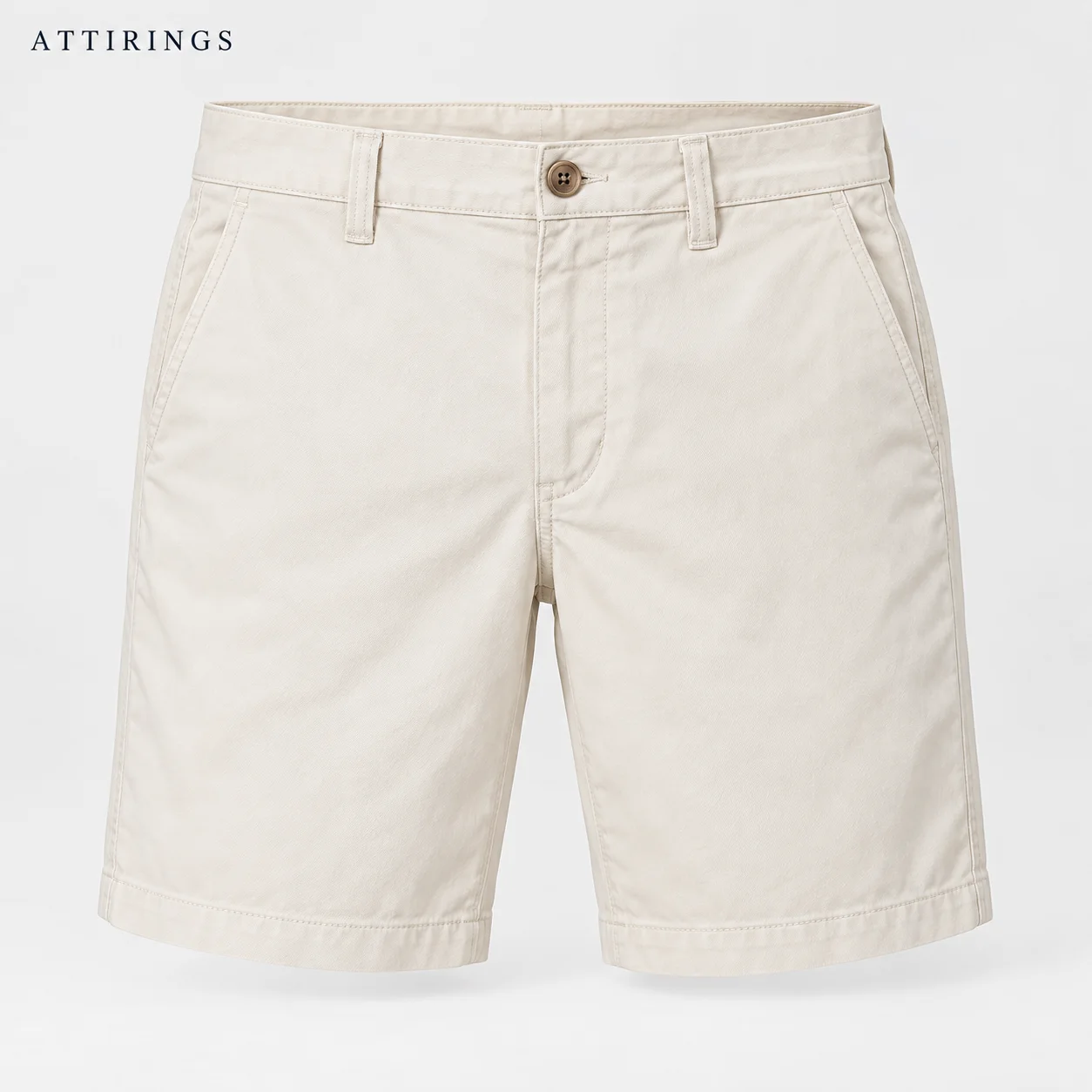 Men's Relaxed Fit Chino Style Shorts front view, Attirings representative catalog image