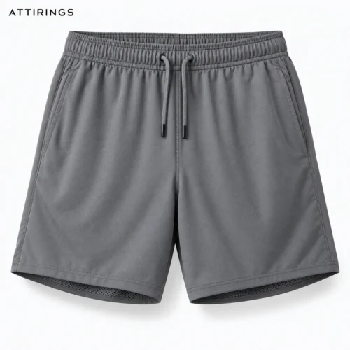 Men's Classic Fit Mesh Lined Shorts front view, Attirings representative catalog image