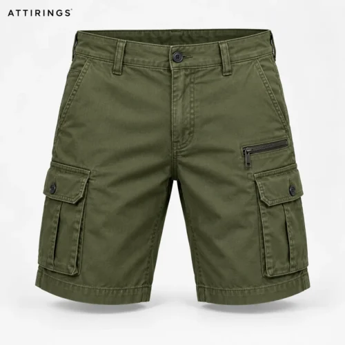 Men's Classic Fit Multi-Pocket Shorts front view, Attirings representative catalog image