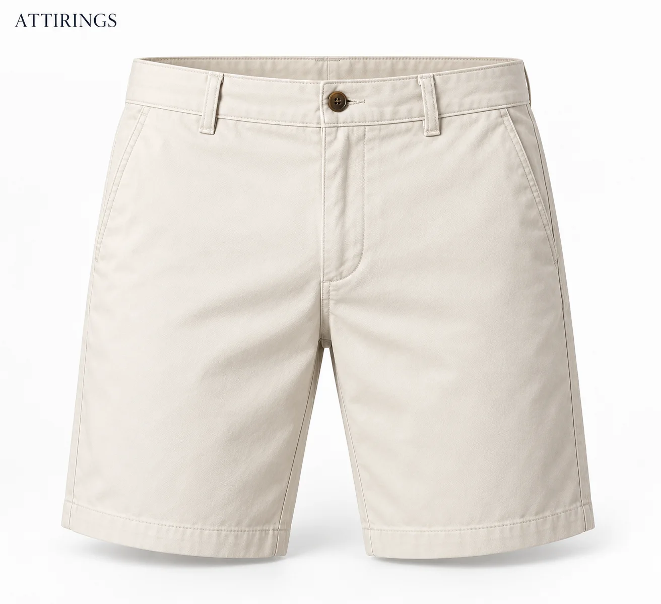 Men's Classic Fit Chino Style Shorts front view, Attirings representative catalog image
