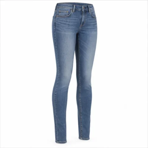 Straight Fit Jeans Three Quarter