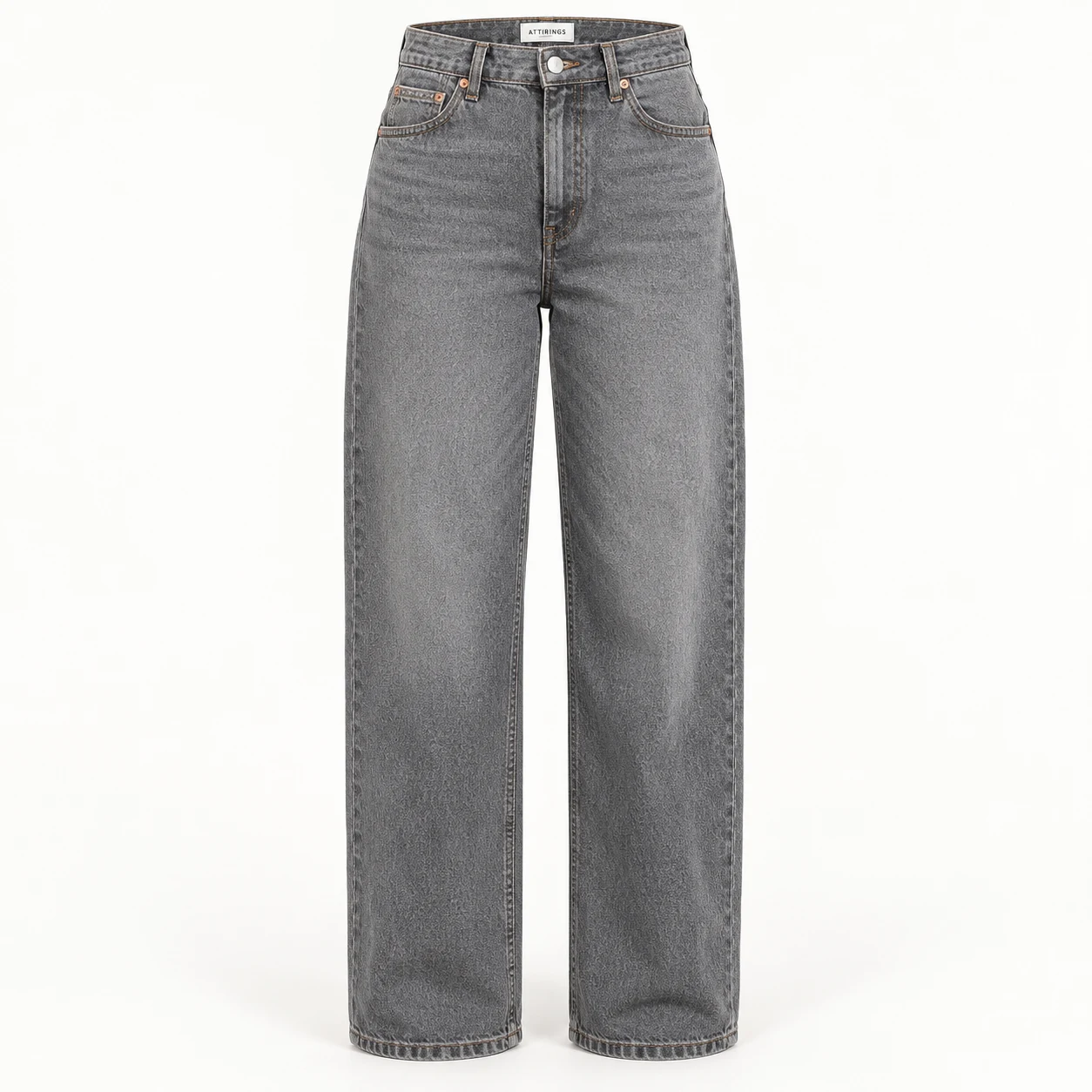 Women’s Relaxed Fit High-Rise Jeans – front Women's Jeans collection illustration for wholesale enquiries