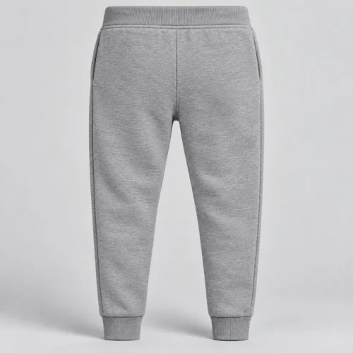 Boys' Slim Fit Drawstring Waist Joggers - back design visualization