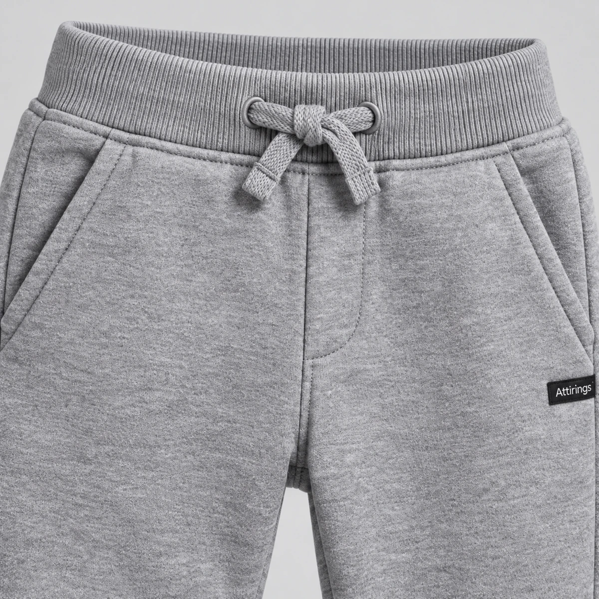 Boys' Slim Fit Drawstring Waist Joggers - detail design visualization