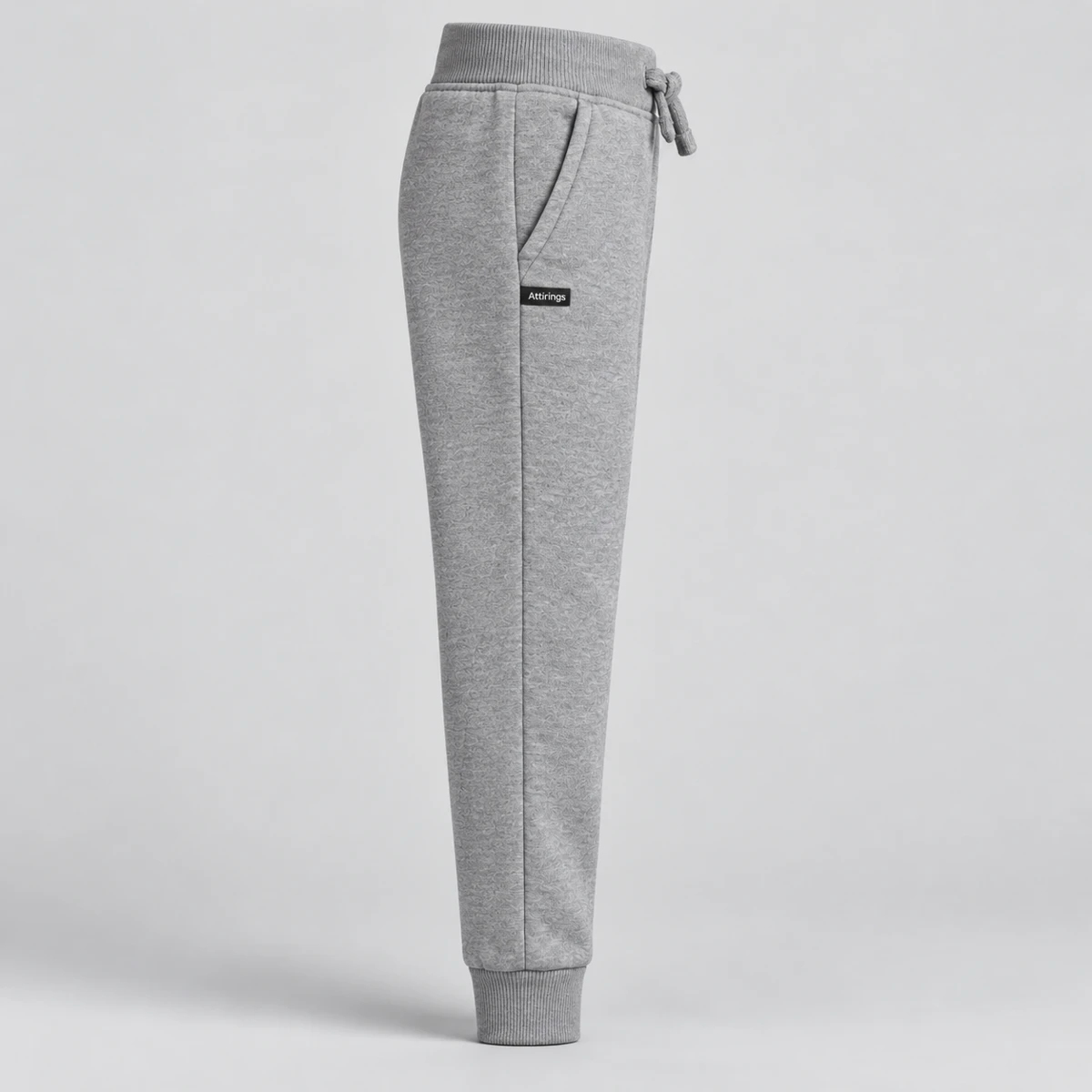 Boys' Slim Fit Drawstring Waist Joggers - side design visualization