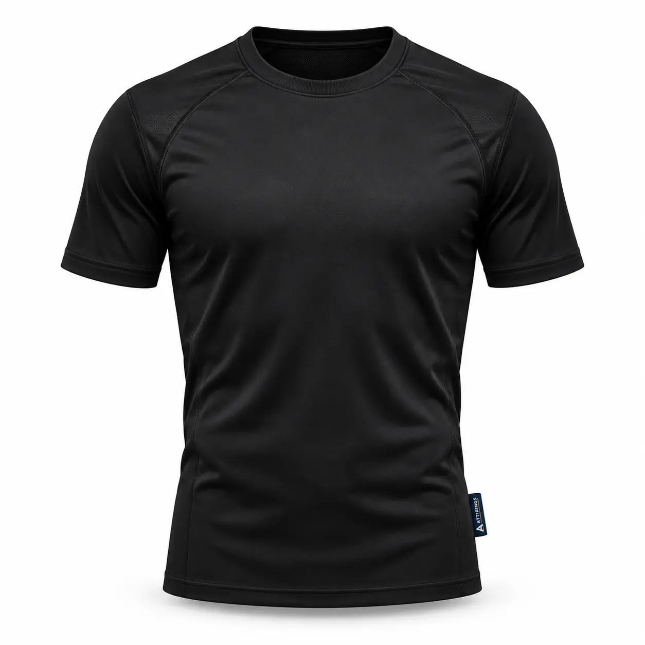 Slim Fit Short Sleeve Football Jersey - front AI design mockup - Attirings