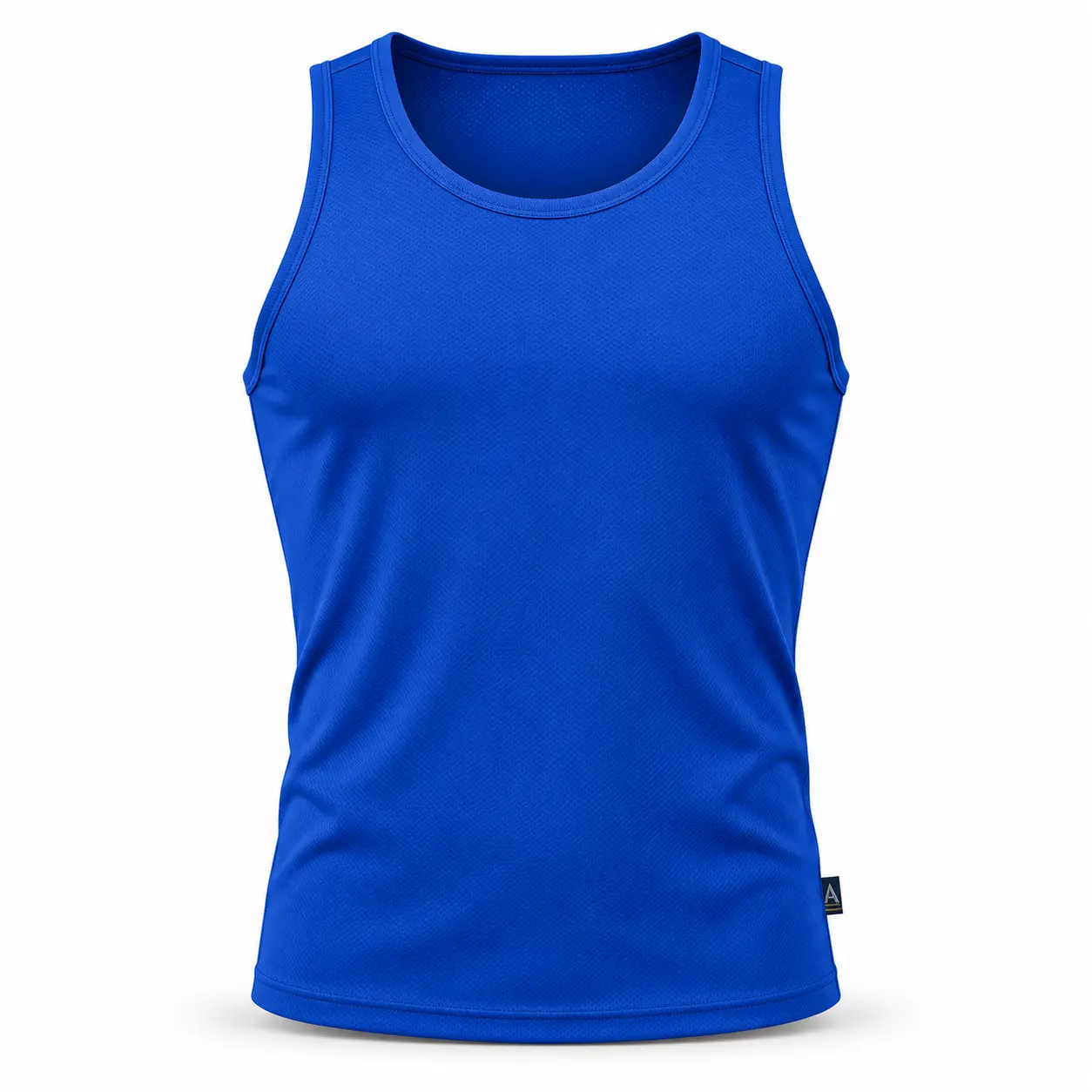 Slim Fit Quick-Dry Gym Vest - front AI design mockup - Attirings