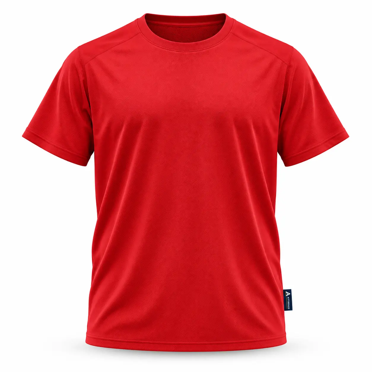 Relaxed Fit Moisture-Wicking Sports T-Shirt - front AI design mockup - Attirings