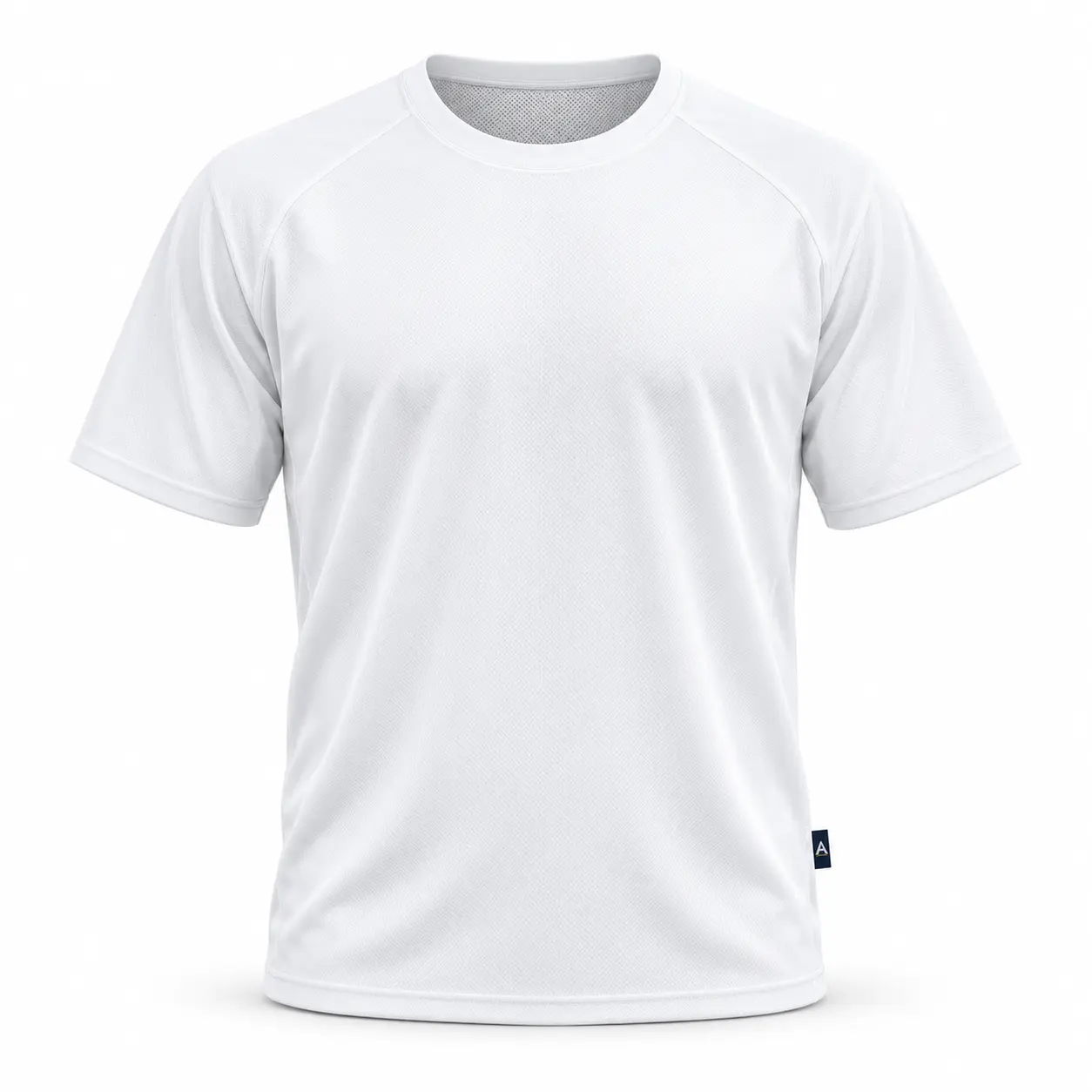 Relaxed Fit Quick-Dry Sports T-Shirt - front AI design mockup - Attirings
