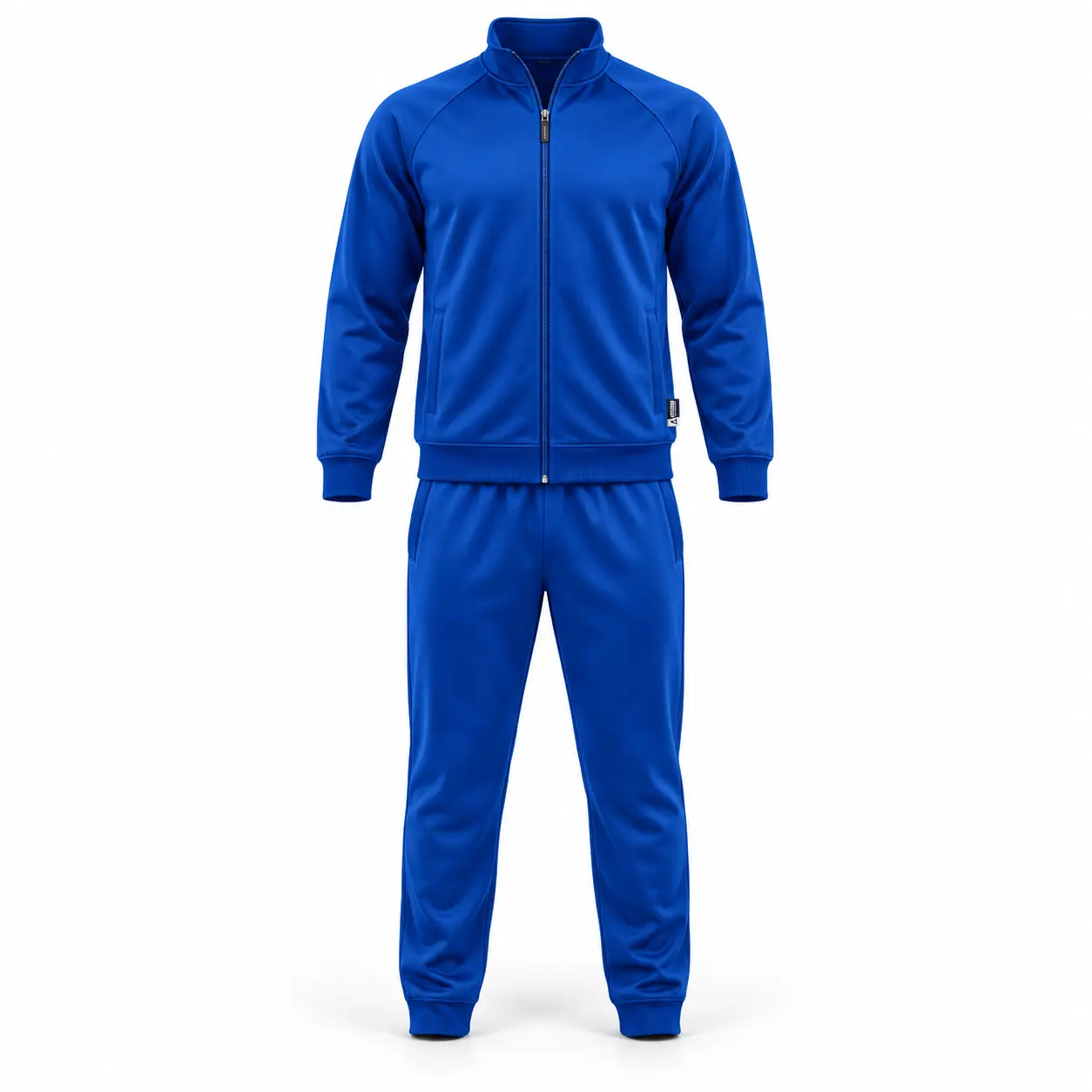 Classic Fit Full-Zip Set Tracksuit - front AI design mockup - Attirings