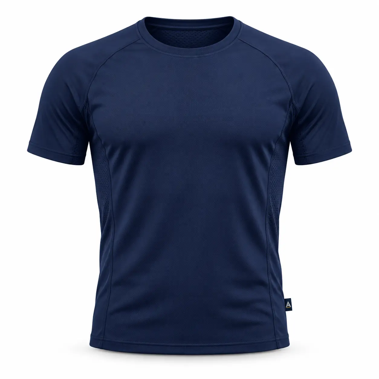 Slim Fit Quick-Dry Training Top - front AI design mockup - Attirings