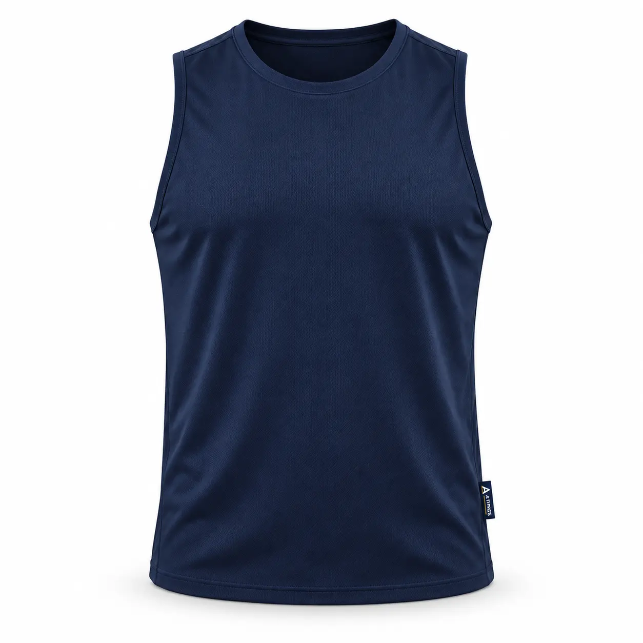 Regular Fit Sleeveless Training Top - front AI design mockup - Attirings