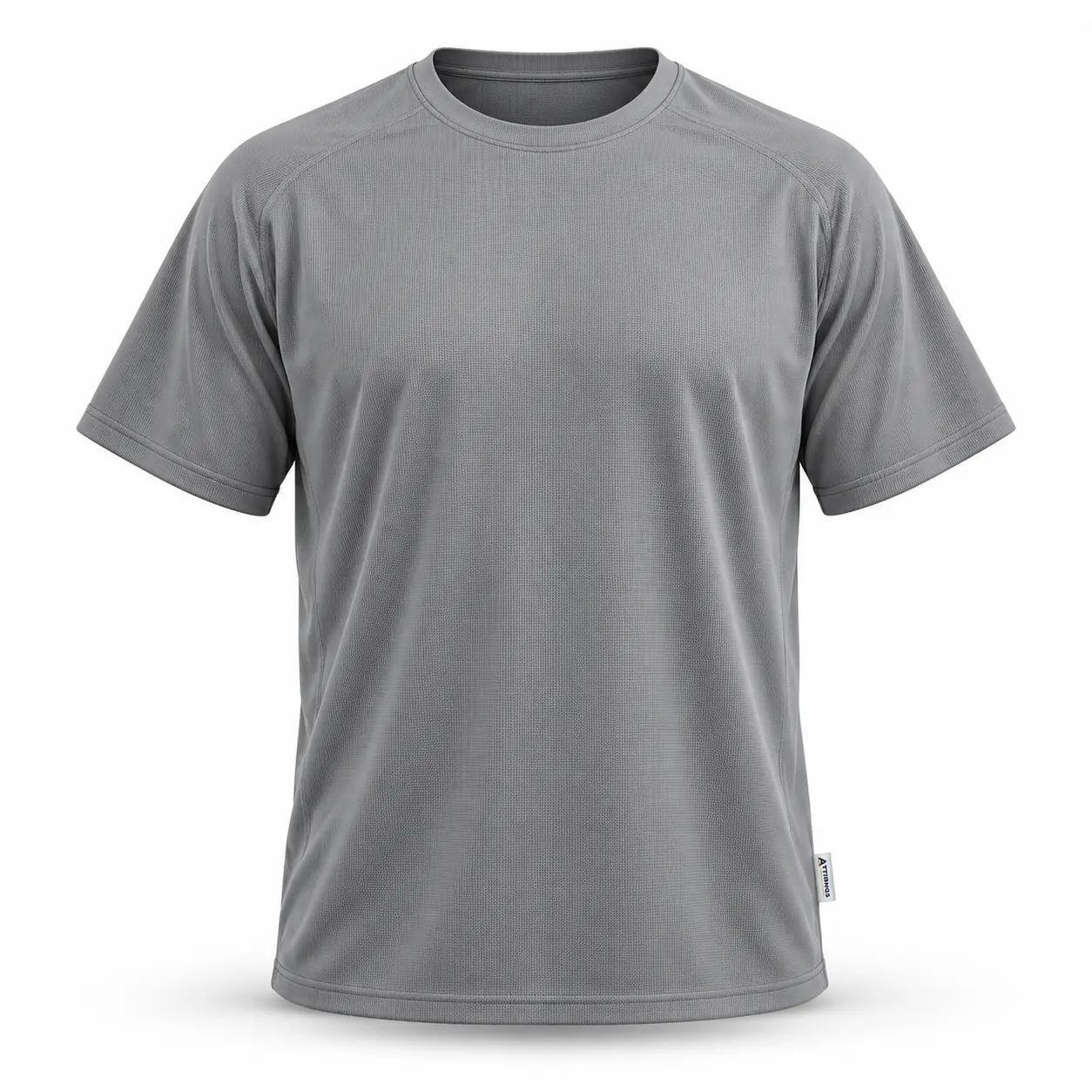 Relaxed Fit Moisture-Wicking Training Top - front AI design mockup - Attirings