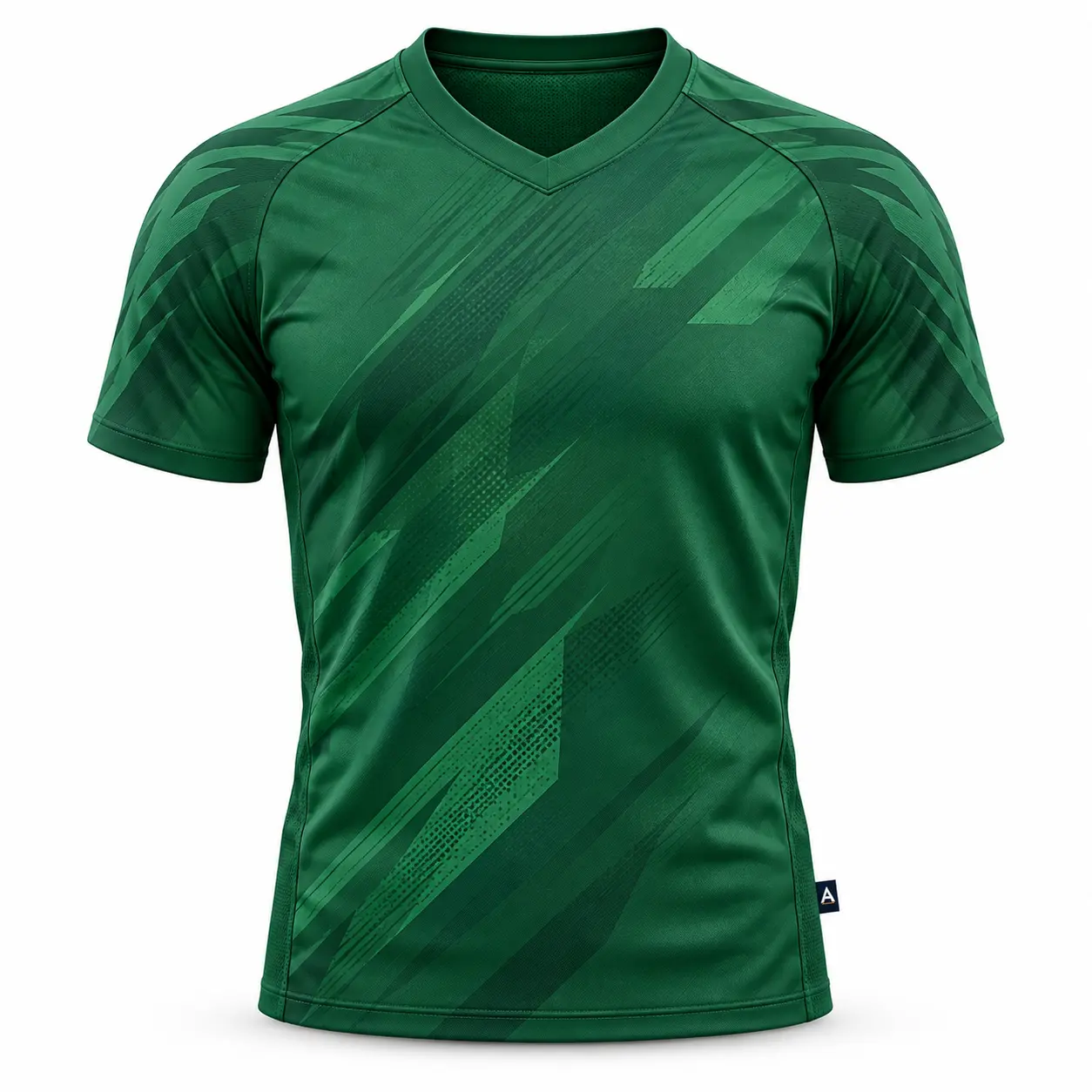 Slim Fit Quick-Dry Football Jersey front AI mockup - Attirings