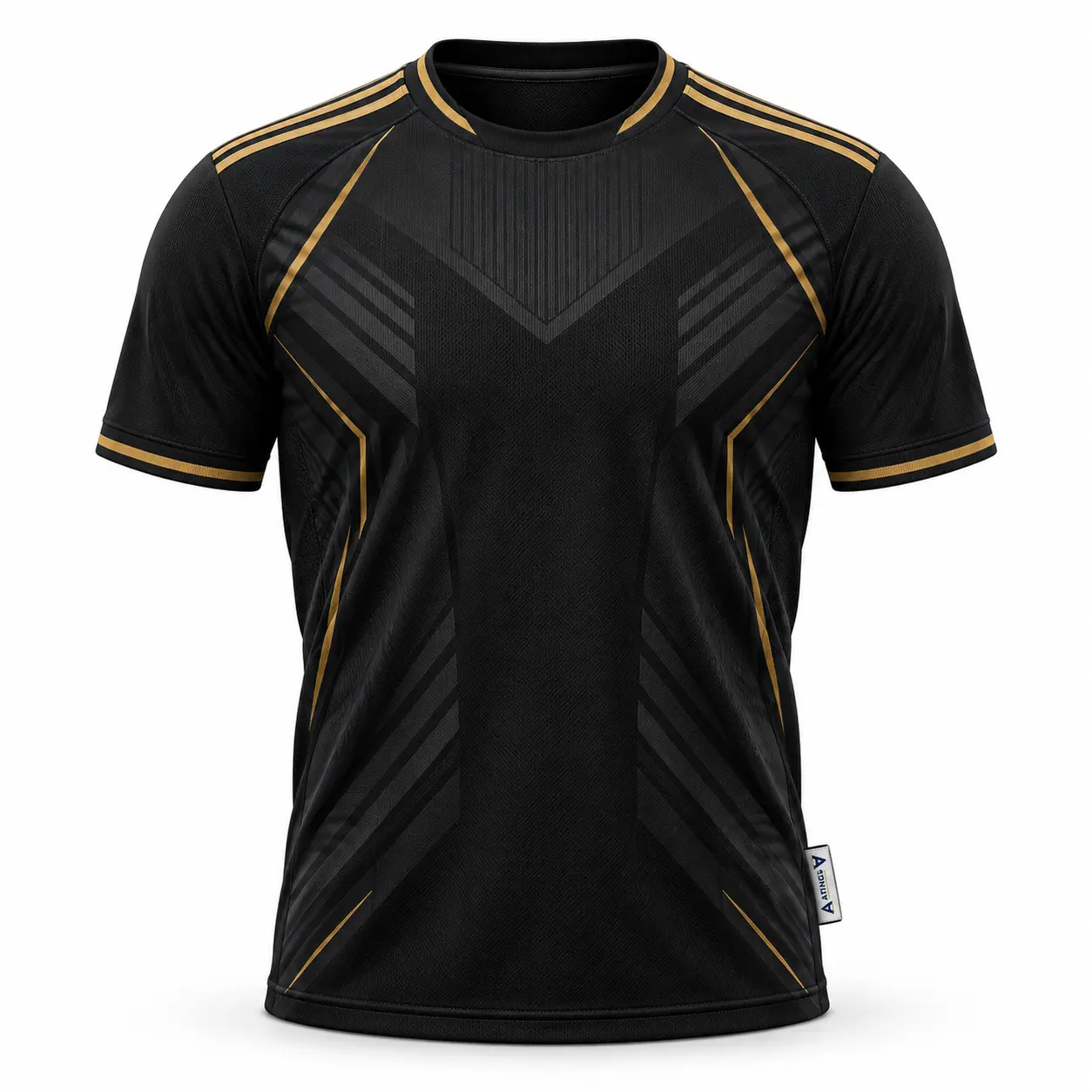 Regular Fit Short Sleeve Football Jersey front AI mockup - Attirings