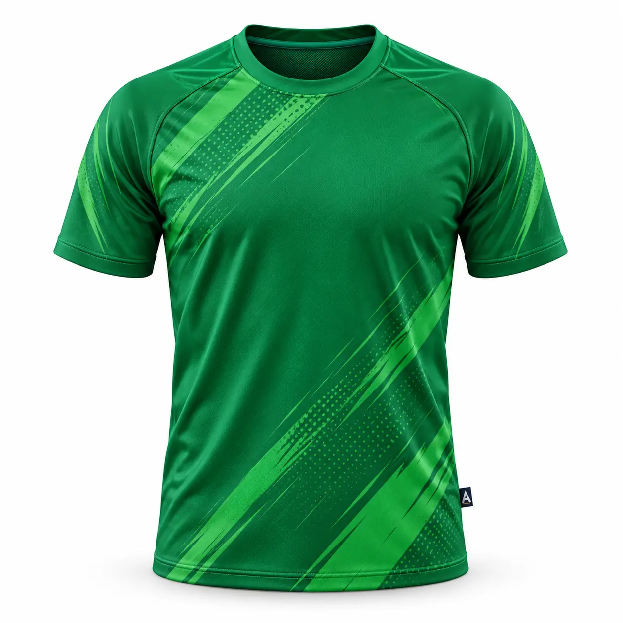 Regular Fit Quick-Dry Football Jersey front AI mockup - Attirings