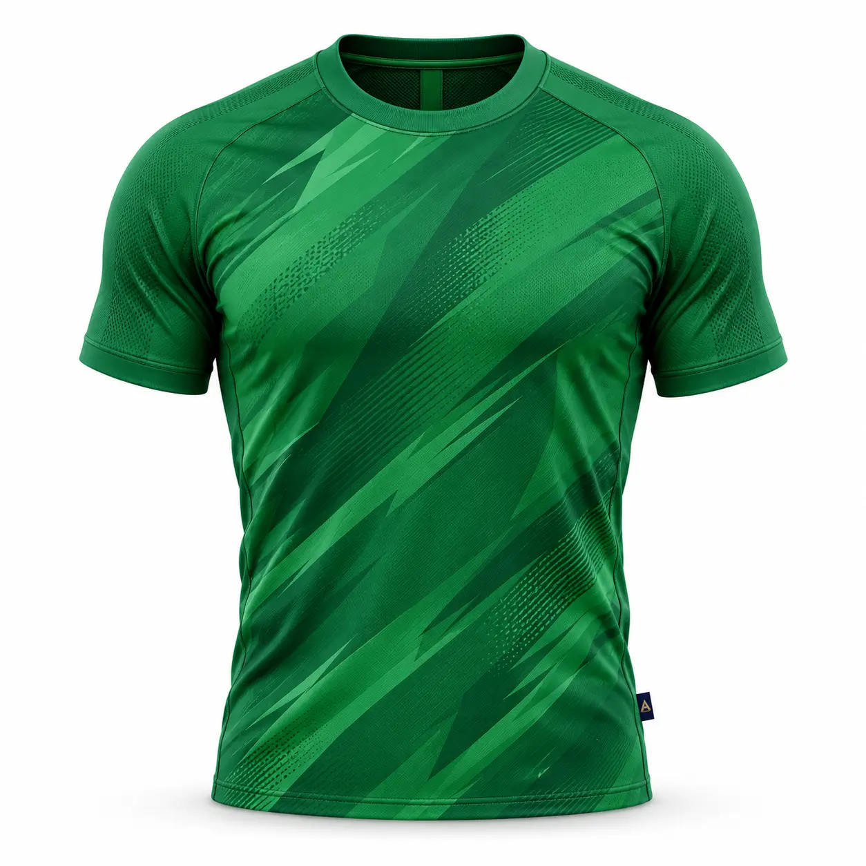 Athletic Fit Quick-Dry Football Jersey front AI mockup - Attirings