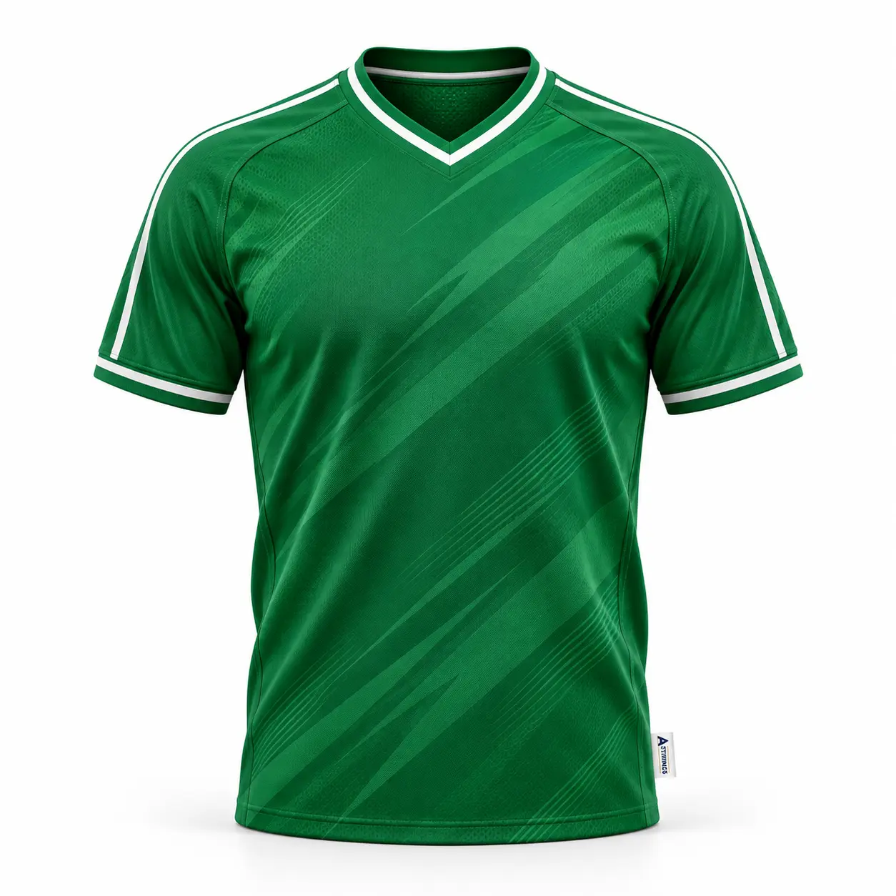 Classic Fit Quick-Dry Football Jersey front AI mockup - Attirings