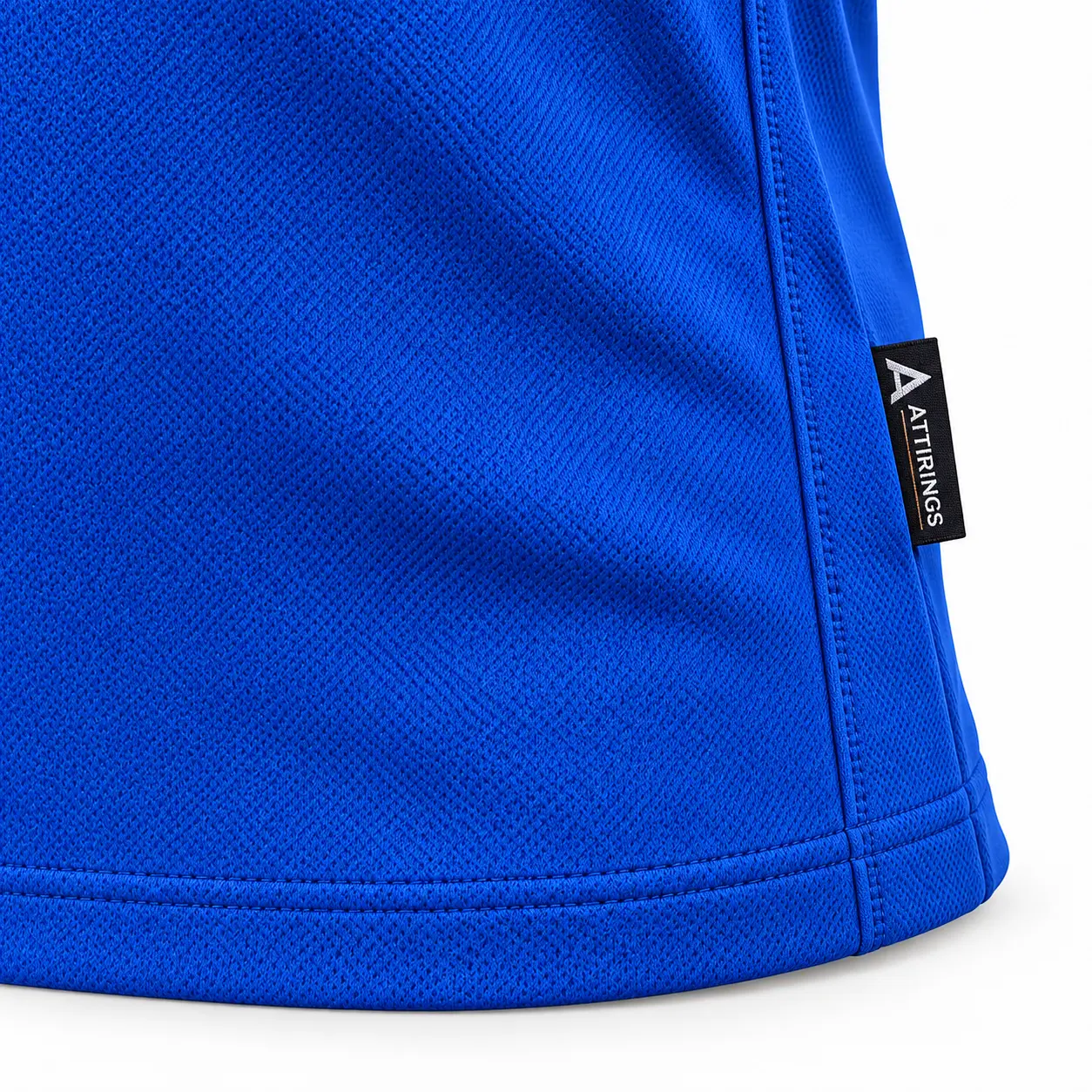 Slim Fit Raglan Sleeve Sports T-Shirt detail AI mockup - Attirings