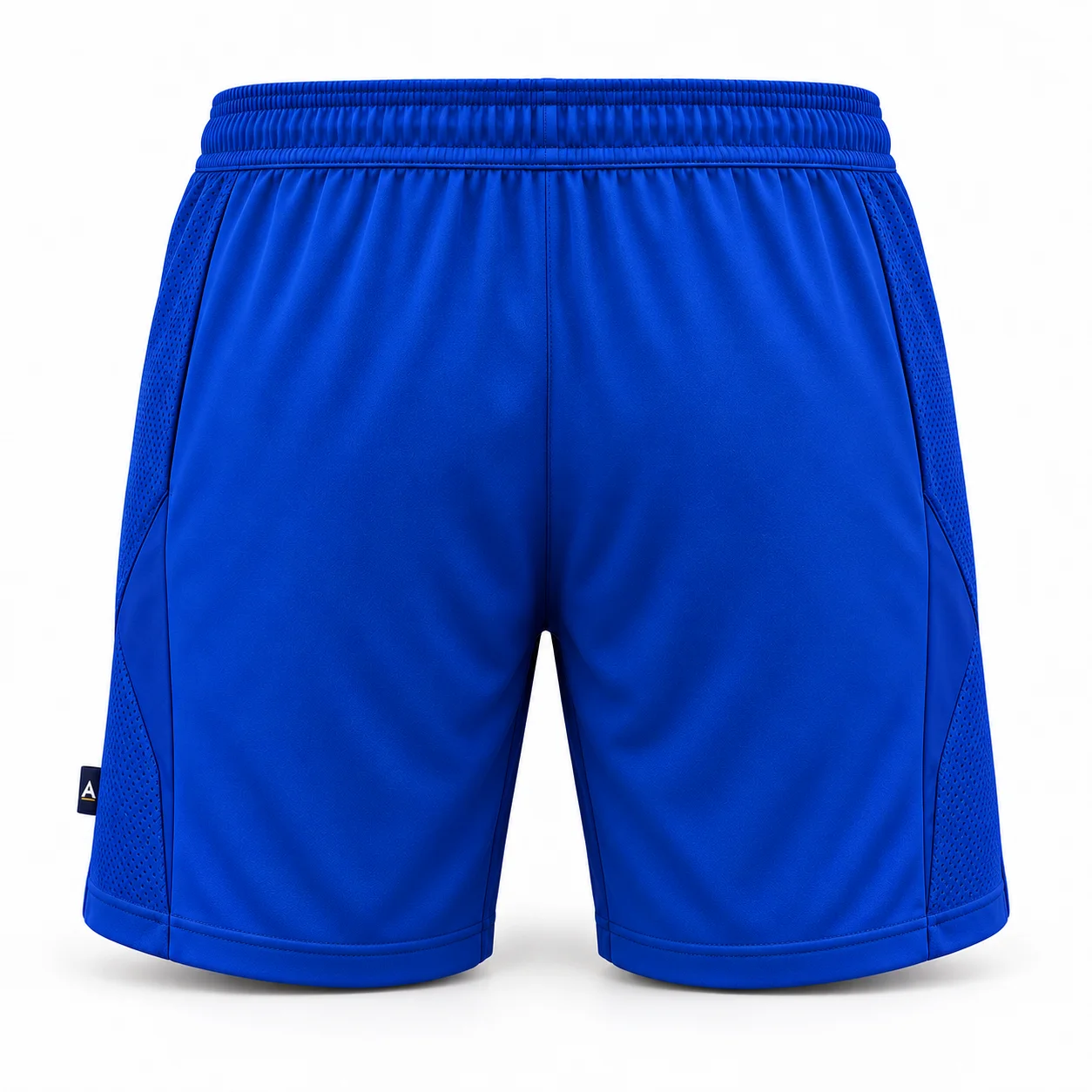 Slim Fit Quick-Dry Sports Shorts back AI mockup - Attirings