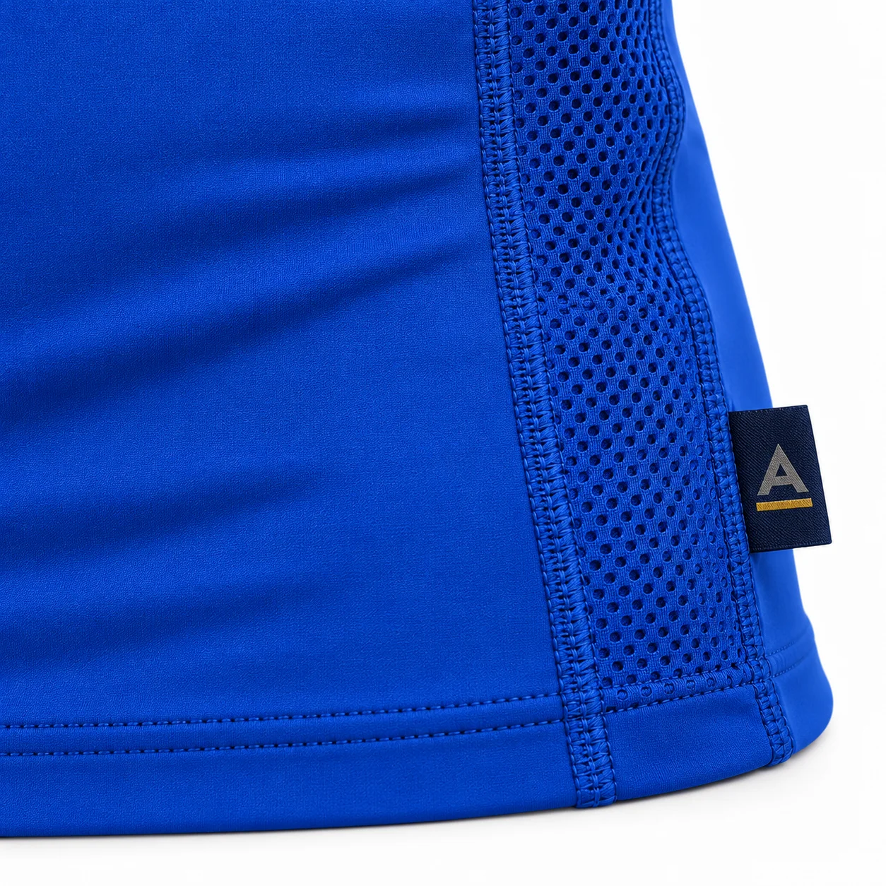 Compression Fit Raglan Sleeve Training Top detail AI mockup - Attirings