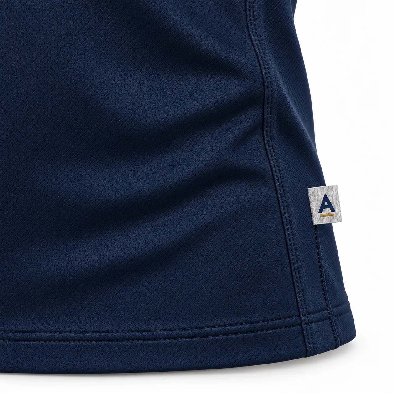 Slim Fit Muscle Fit Gym Vest detail AI mockup - Attirings