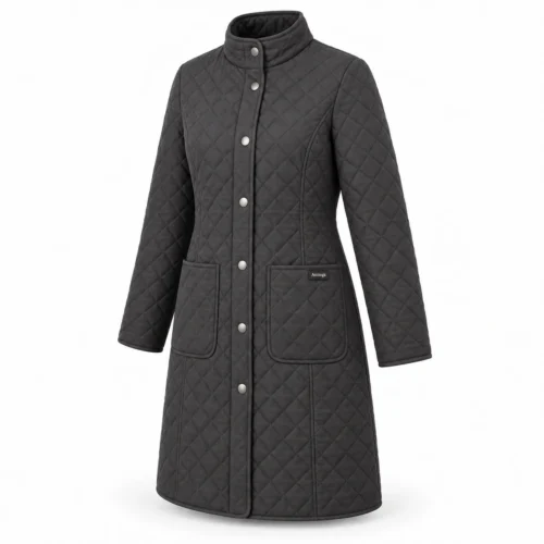 Attirings Women's Classic Fit Quilted Coat, angle view - AI sample
