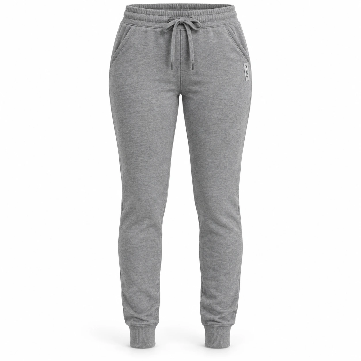 Attirings Women's Slim Fit Drawstring Waist Joggers, front view - AI sample