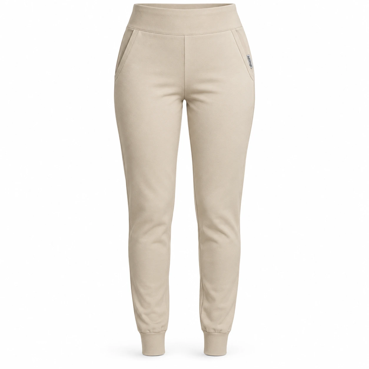 Attirings Women's Slim Fit High-Rise Joggers, front view - AI sample