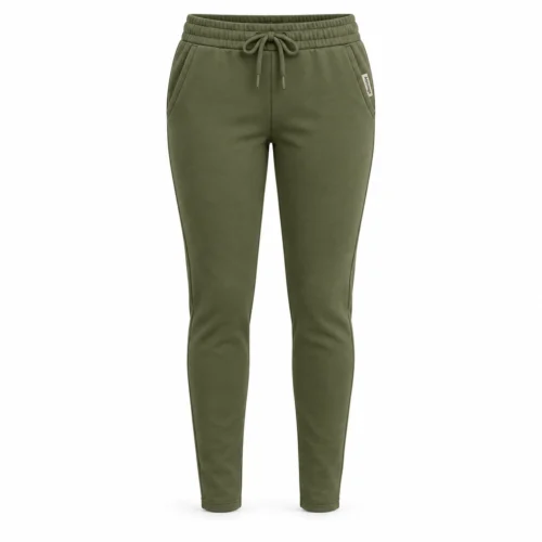 Attirings Women's Slim Fit Tapered Leg Joggers, front view - AI sample