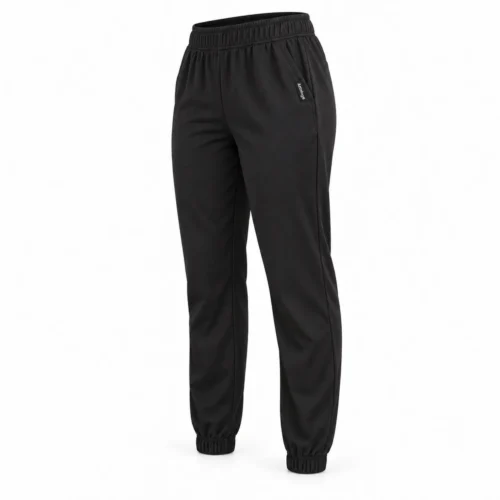 Attirings Women's Regular Fit Elastic Cuff Joggers, angle view - AI sample