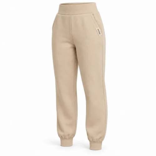 Attirings Women's Regular Fit High-Rise Joggers angle view