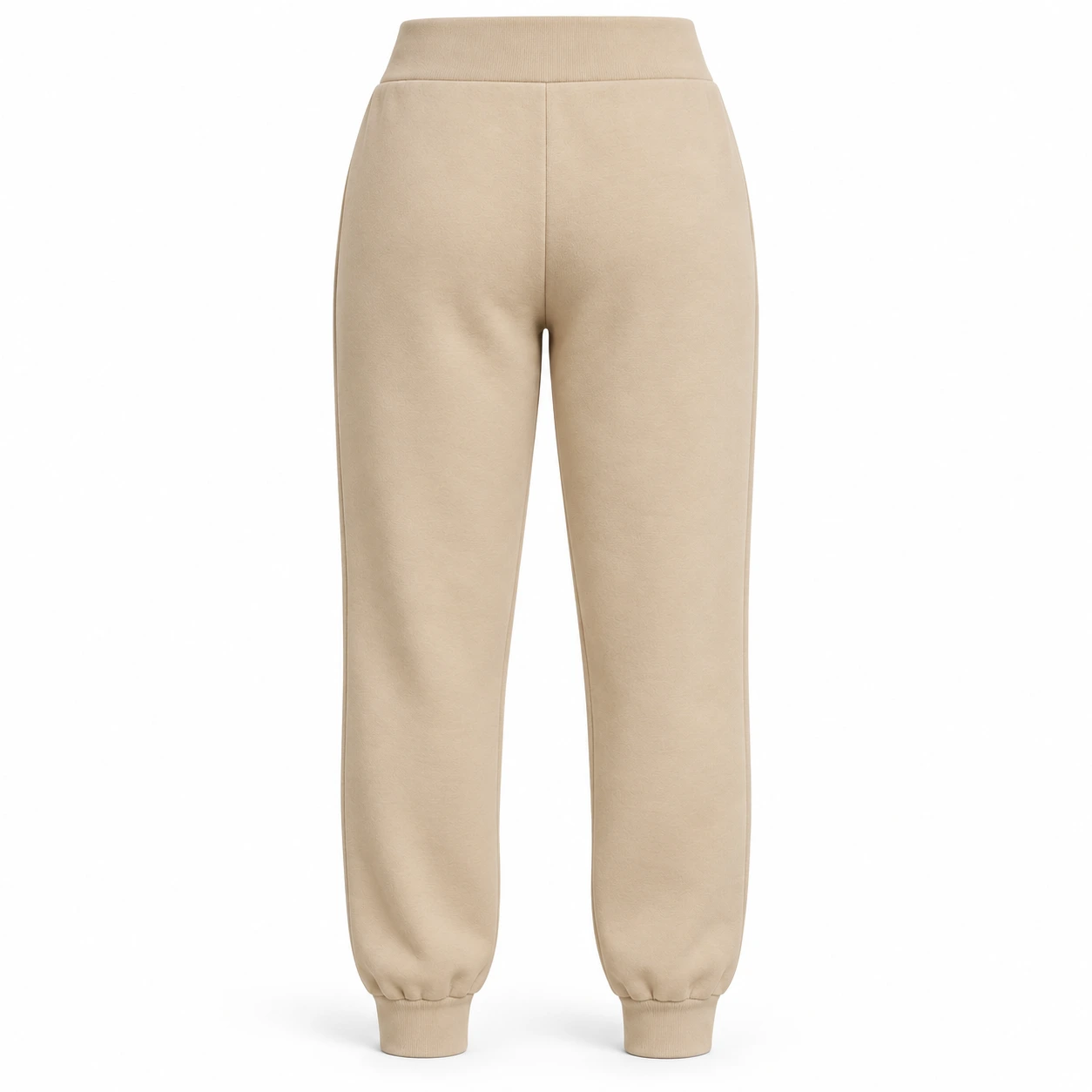 Attirings Women's Regular Fit High-Rise Joggers back view
