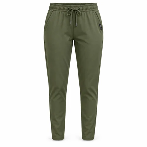 Attirings Women's Regular Fit Tapered Leg Joggers, front view - AI sample