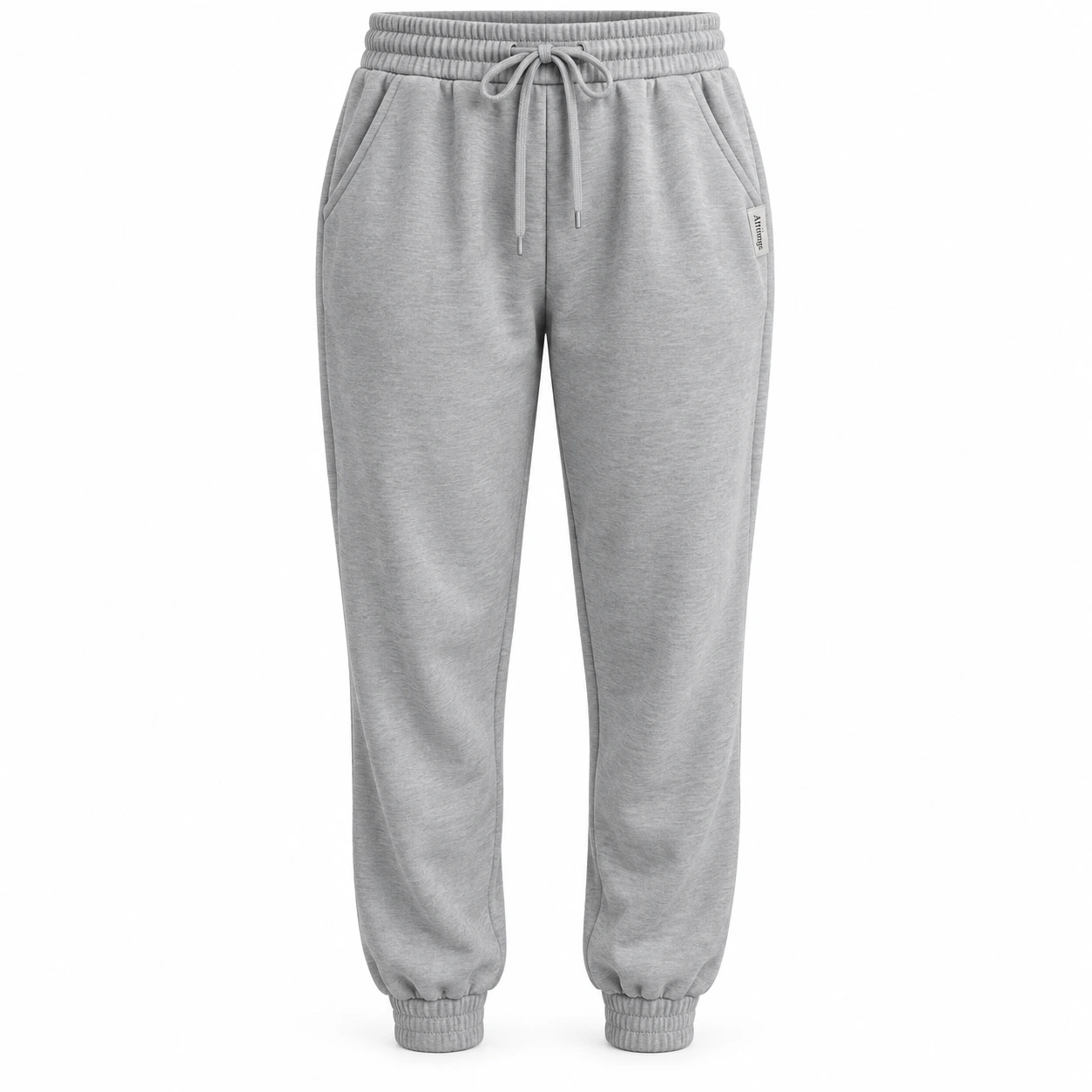 Attirings Women's Relaxed Fit Drawstring Waist Joggers, front view - AI sample