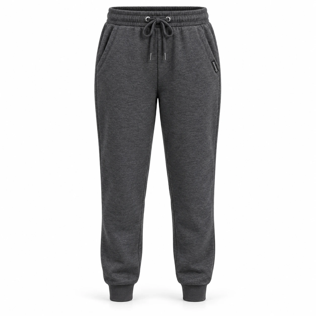 Attirings Women's Relaxed Fit Fleece-Lined Joggers, front view - AI sample