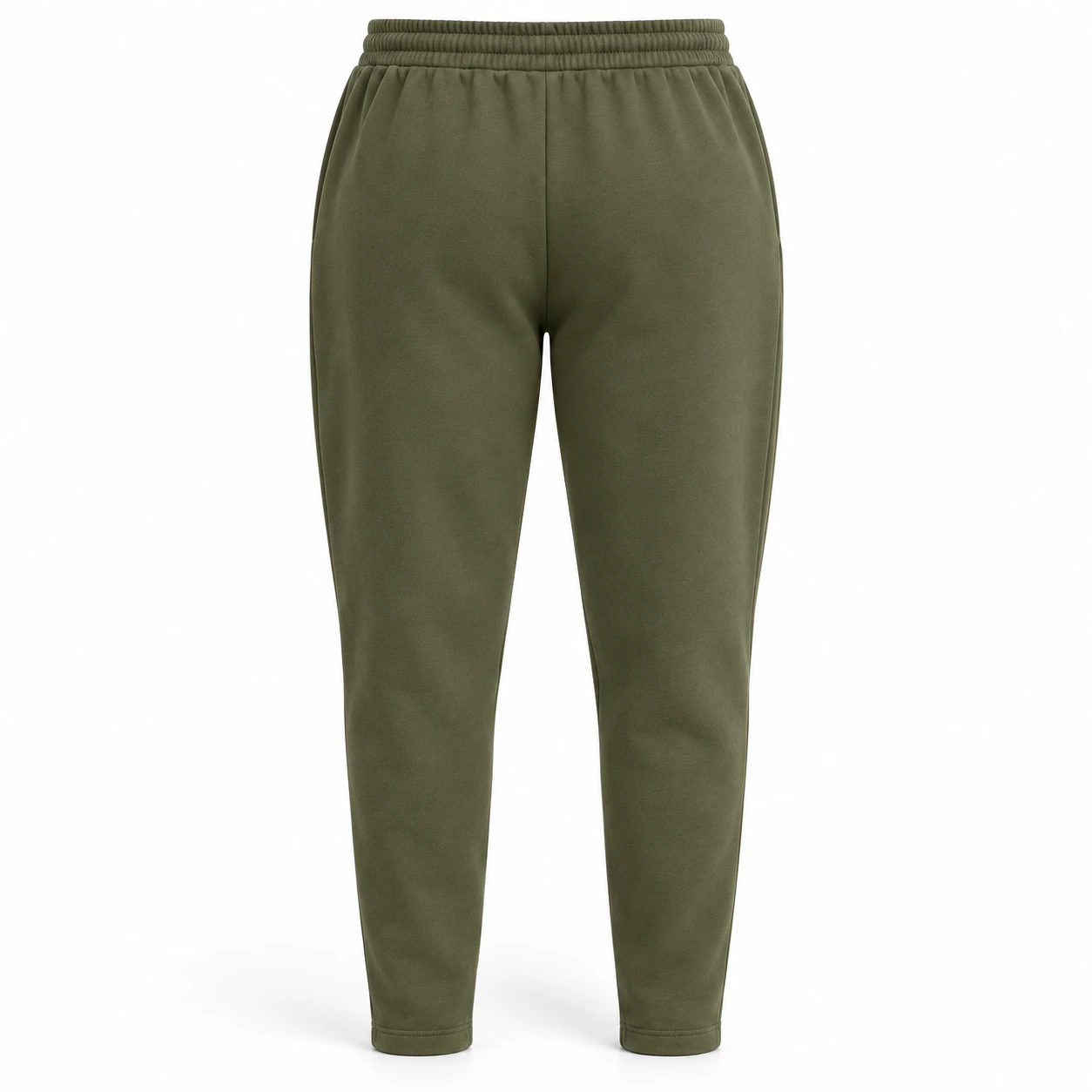 Attirings Women's Relaxed Fit Tapered Leg Joggers back view