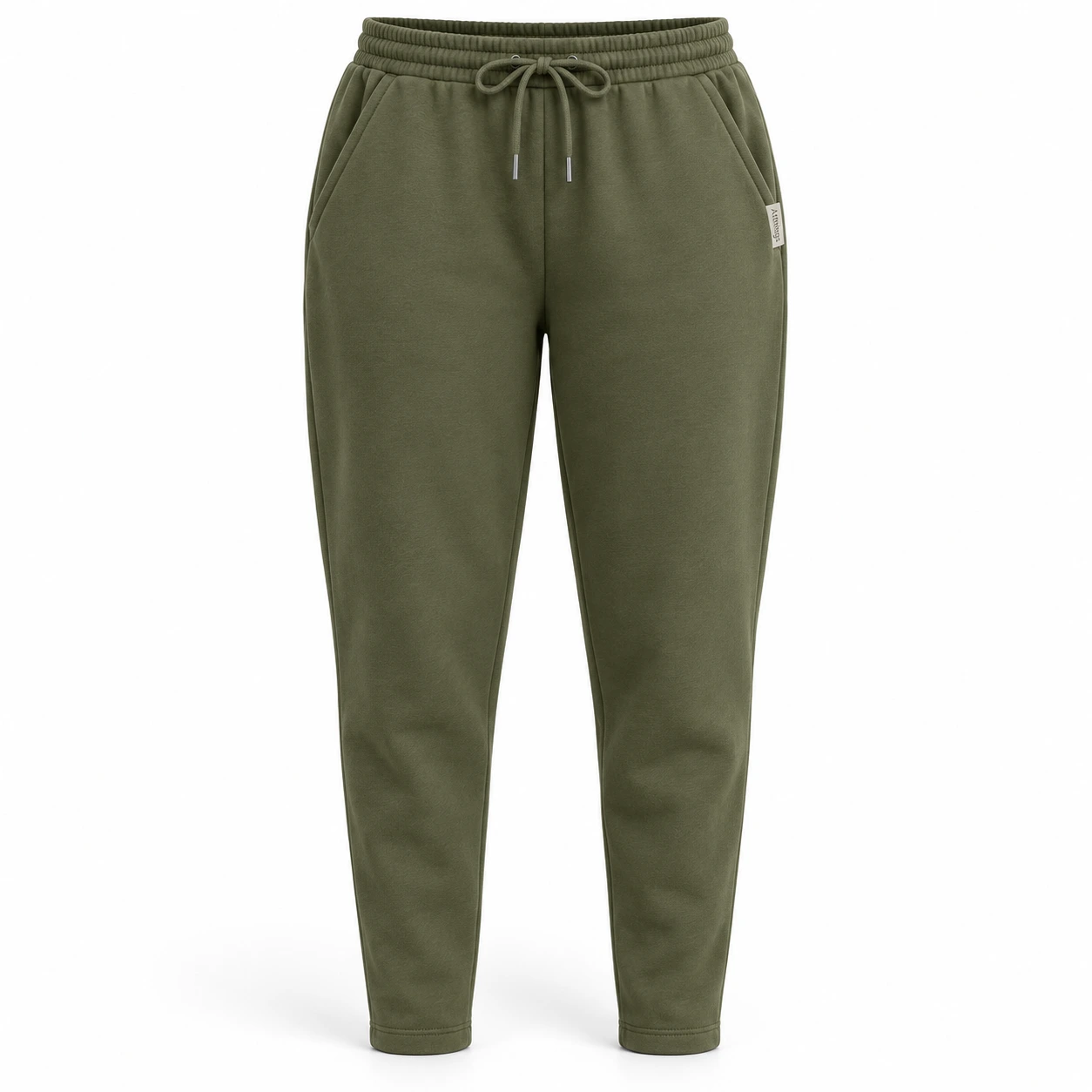 Attirings Women's Relaxed Fit Tapered Leg Joggers, front view - AI sample